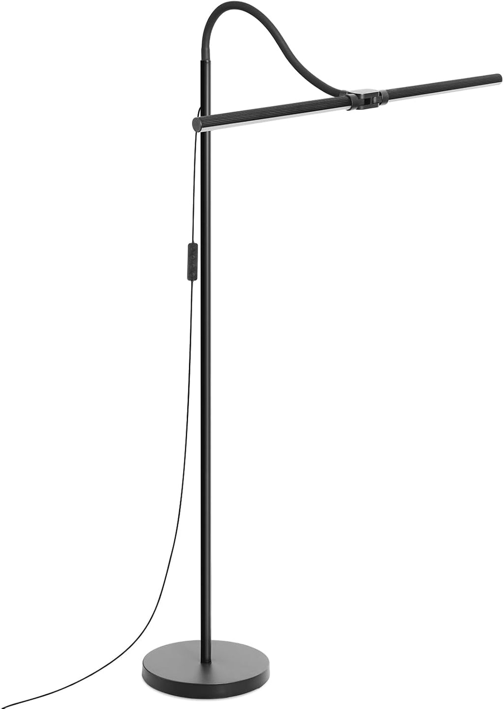 Minimalist LED Floor Lamp with Adjustable Arm