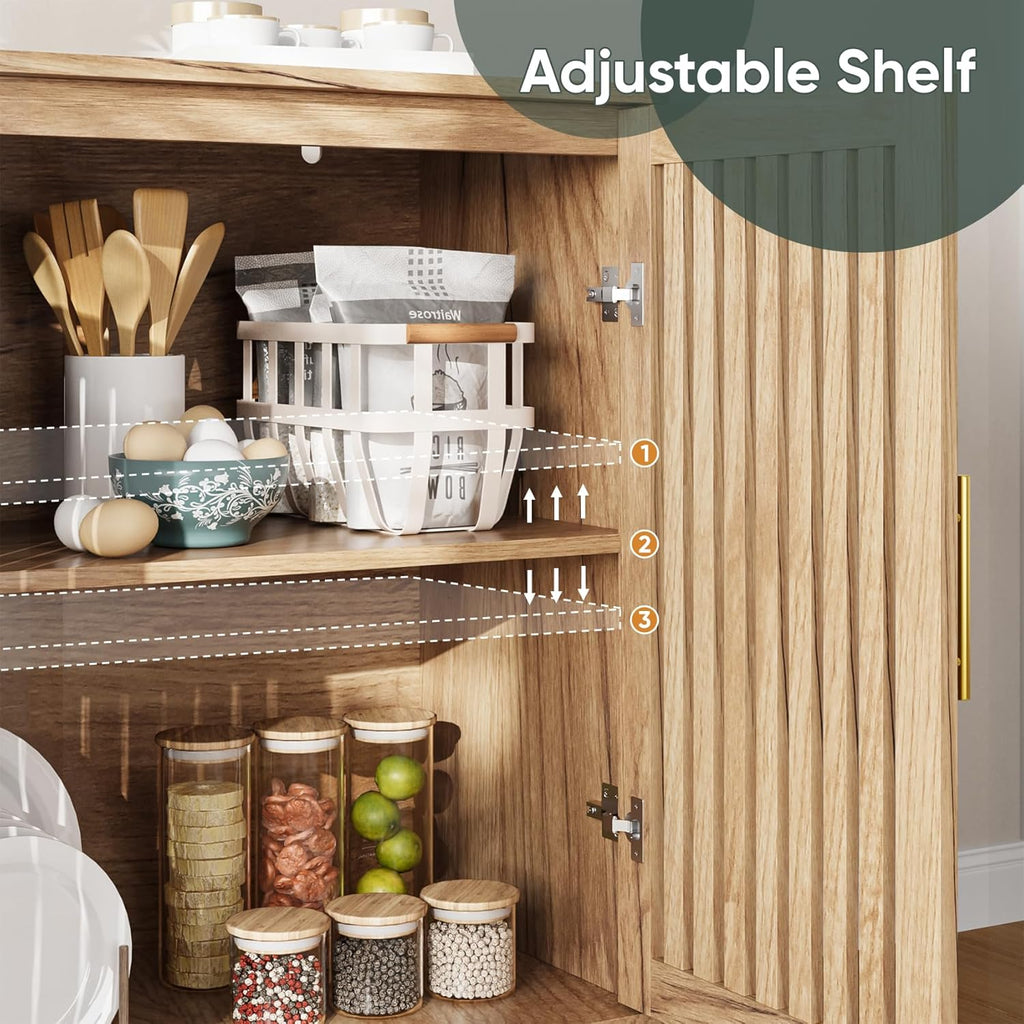 Handcrafted Oak Sideboard with Soft-Close Drawers
